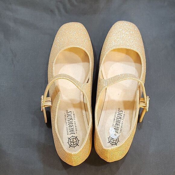 BRAND NEW HARBORSIDES MEMORY MARY JANE WOMEN'S BALLET FLATS - Picture 5 of 15